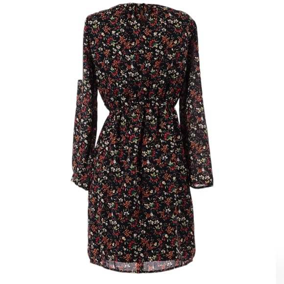 J. Crew Mercantile Tulip Hem Versailles Floral Print Dress Size 12 - Picture 2 of 6